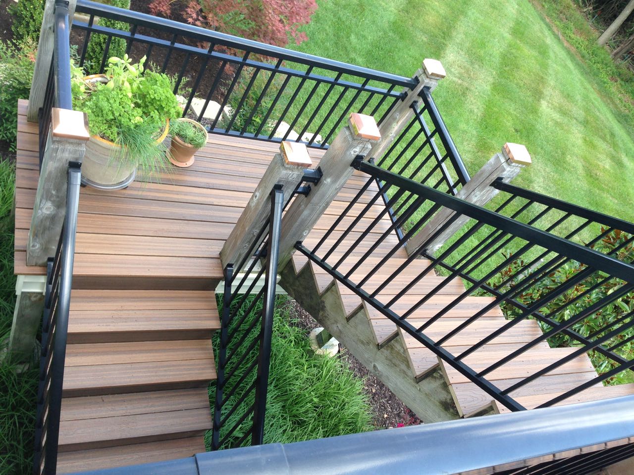 aluminum rail system deck 1